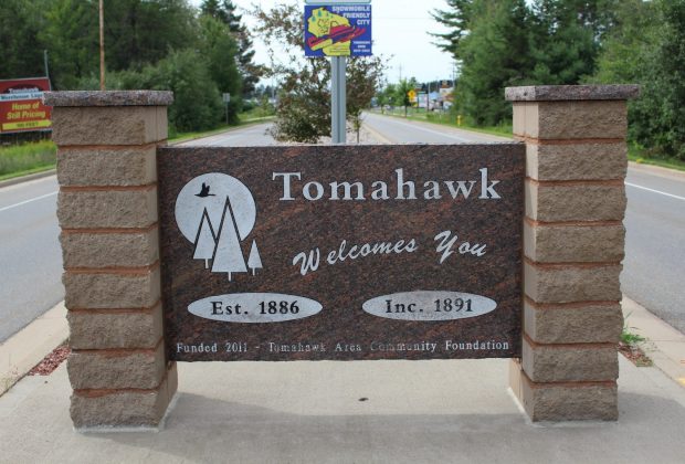Tomahawk Stock-Sign